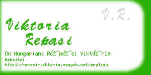 viktoria repasi business card